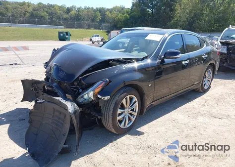 2015 Infiniti Q70 3.7 z USA, uszkodzony, nr VIN JN1BY1AP7FM542462